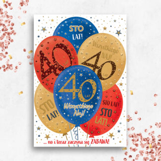 Karnet A5 40 BALONY