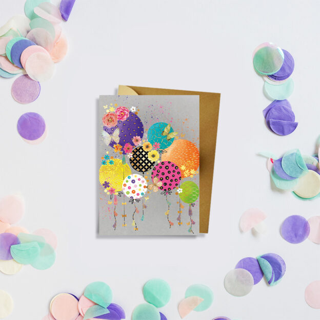 Mini Karnet B8 JASKRAWE BALONY