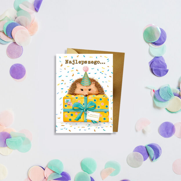 Mini Karnet B8 JEŻYK