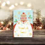 MINI Karnet MIKOŁAJ Z BRODĄ
