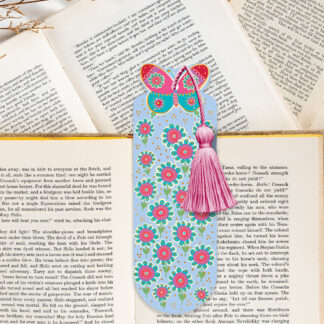 Zakładka z chwostem KWIATKI