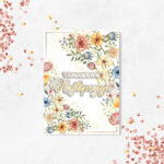 Karnet B6 KWIATY PATTERN