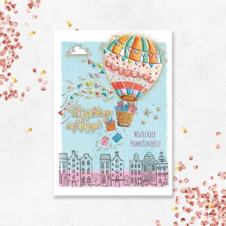 Karnet A5 BALON Z PREZENTAMI