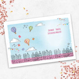 Karnet A5 BALON Z PREZENTAMI