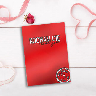 Karnet B6 Walentynki STEMPEL