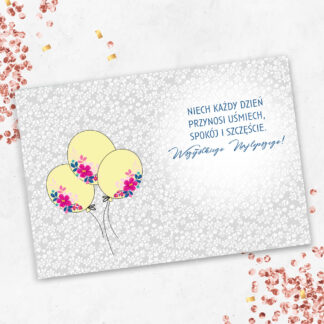 Karnet A5 70 BALON GLAMOUR