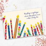 Karnet A5 60 ŚWIECZKI