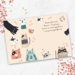 Karnet A5 BEŻOWE KOTY