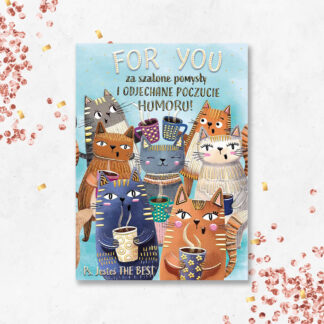 Karnet A5 KOTY-KORPO