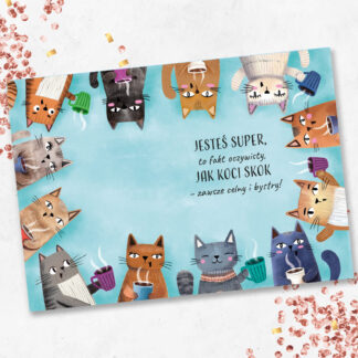 Karnet A5 KOTY-KORPO