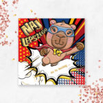 Karnet wycinany KW SUPER KAPIBARA