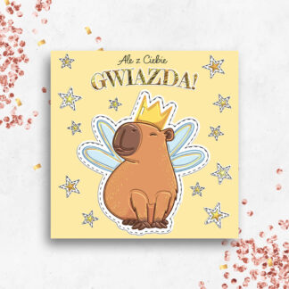 Karnet KW KAPIBARA GWIAZDA