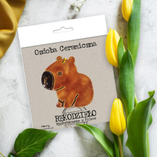 OZDOBA CERAMICZNA KAPIBARA