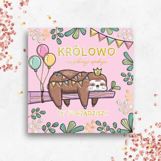 Karnet KW LENIWA KRÓLOWA