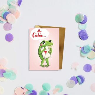 MINI Karnet B8 ŻABCIA